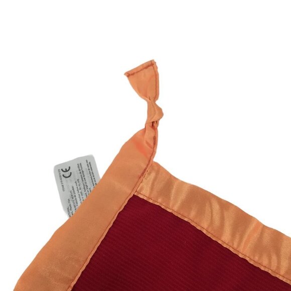 Infantino Cow Lovey Lovie Teether Leaf Security Blanket Blankie Satin Crinkle - Picture 5 of 9